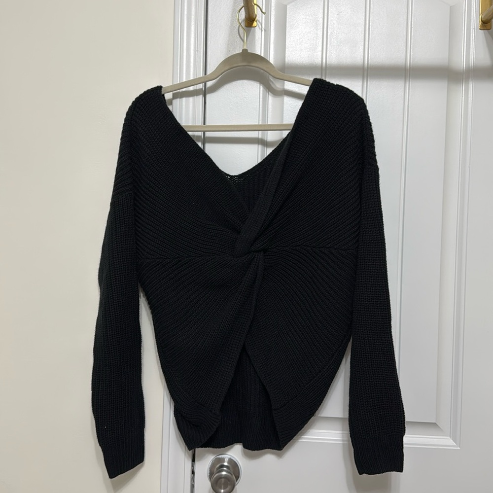 Black sweater